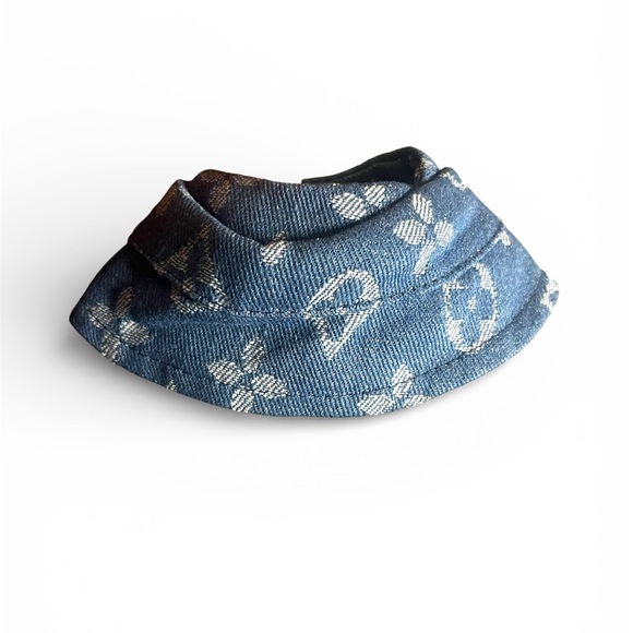 New! Labubu 17cm Fashion Denim Romper and Hat Seț - Picture 7 of 8